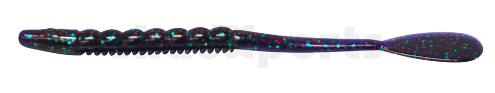002813007 Sugar Cane Worm 5" (ca. 13,5 cm) Junebug Red Flake