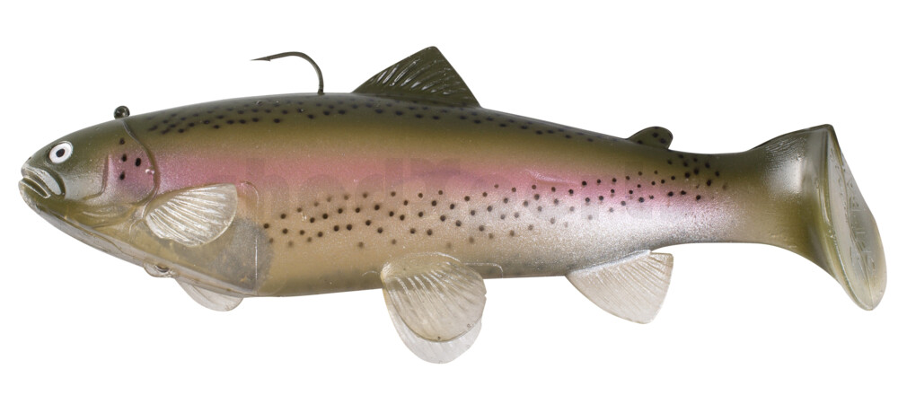 SBT10GRT Castaic-Swim-Bait-Trout - 4" (10cm) sinking im Hartschalenblister Ghost Rainbow-Trout