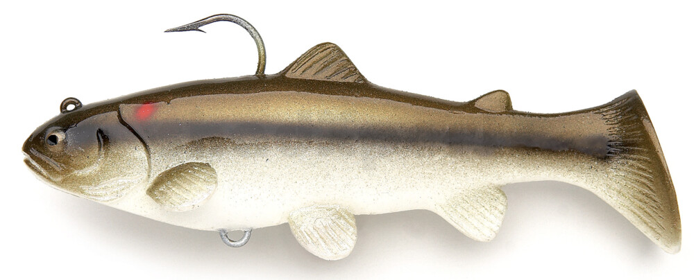 SBT10RTC Castaic-Swim-Bait-Trout - 4" (10cm) sinking im Hartschalenblister Red Tail Chub