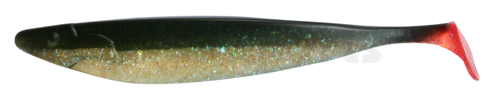 000430065 Megalodon 12" (ca. 30,0 cm) kristall-Mylar Glitter-schwarz