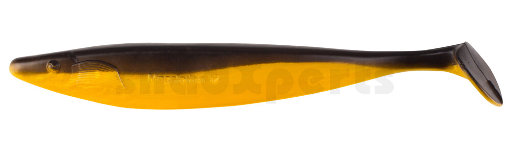 000430061 Megalodon 12" (ca. 30,0 cm) gelb / schwarz