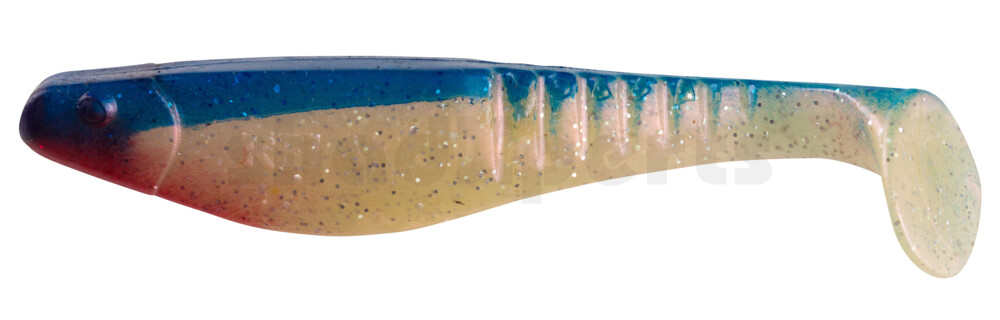 000812041 Shark 4" (ca. 11,0 cm) perl-Glitter / blau