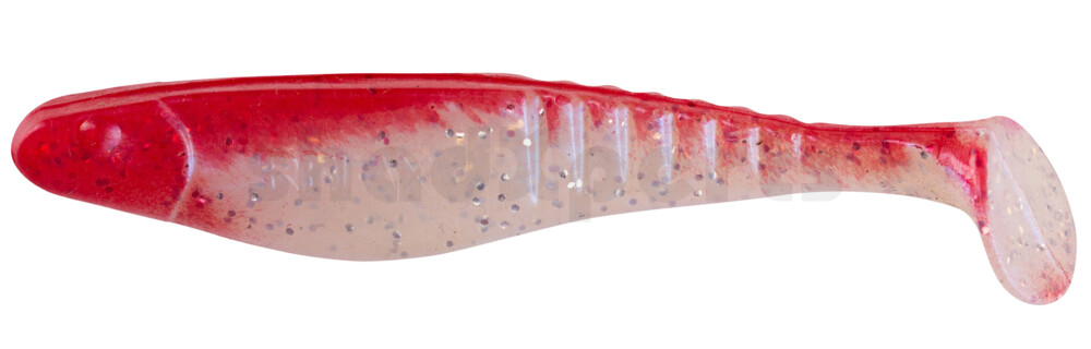 000812045 Shark 4" (ca. 11,0 cm) blauperl-Glitter / rot