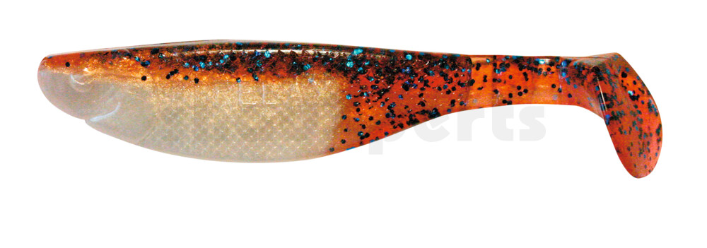 000214B103 Kopyto-River 5" (ca. 13,0 cm) goldperl / cherry-blau Glitter