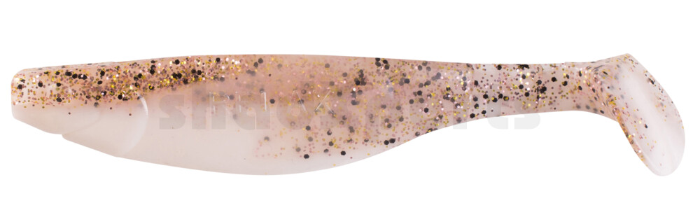 000214B311 Kopyto-River 5" (ca. 13,0 cm) reinweiss / klar kupfer, schwarz Glitter