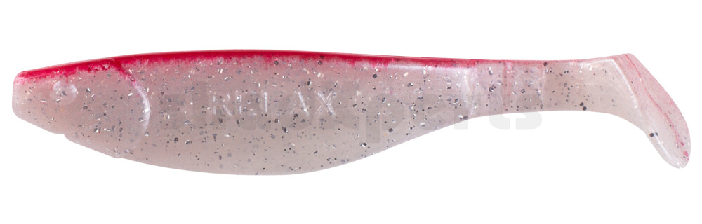 000214033 Kopyto-River 5" (ca. 13,0 cm) perlweiss-Glitter / rot