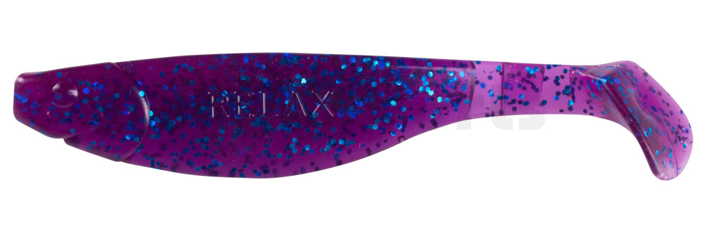 000214110 Kopyto-River 5" (ca. 13,0 cm) violett-transparent-Glitter