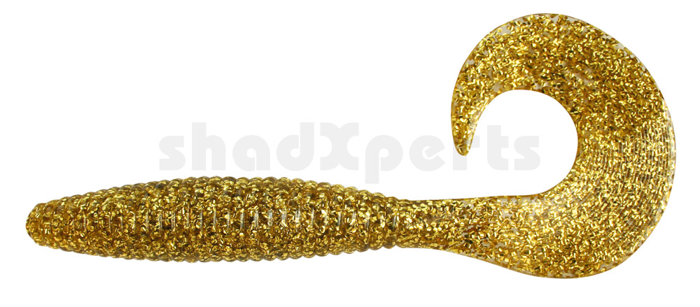 000617101 Magnum Twister 6" (ca. 16,0 cm) Doppelgold-Glitter
