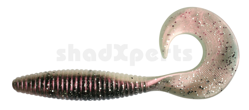 000617442 Magnum Twister 6" (ca. 16,0 cm) perl-glitter-rauch-glitter