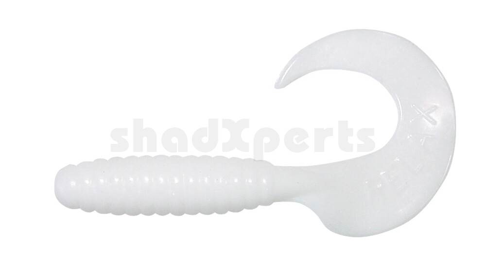 000608001 Twister 4" regulär (ca. 8,0 cm) reinweiß