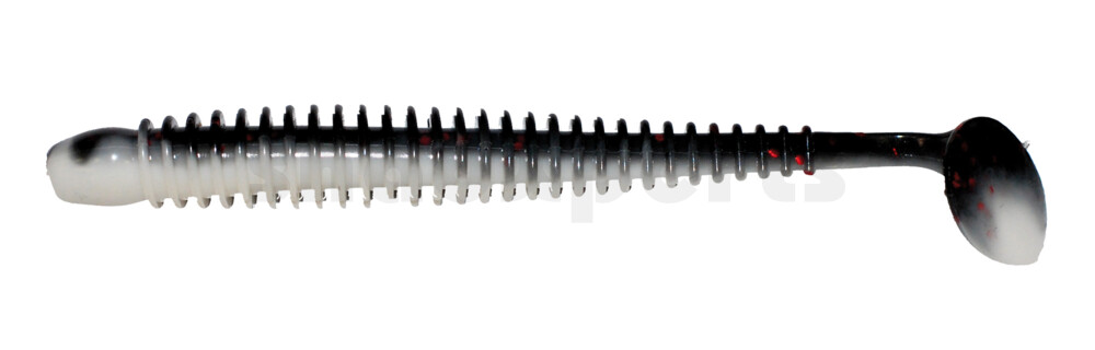 004010B016 Texas 4" (ca. 10 cm) reinweiss / schwarz