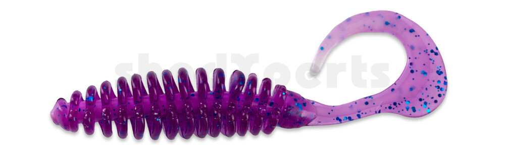 000612165 Turbotwister 5" (ca. 12,0 cm) violett transparent glitter