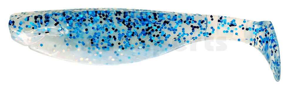000212B304 Kopyto-River 4" (ca. 11,0 cm) blauperl-Glitter / oceanblue Glitter