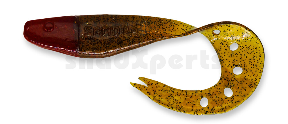 006024220 Sandra 7" (ca. 18 cm) bernstein gold-Glitter