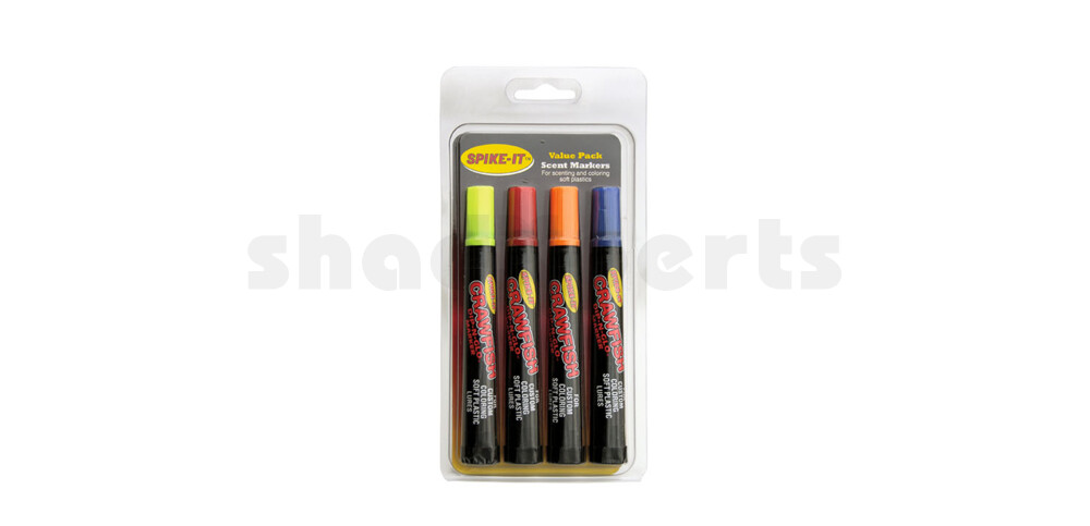 MA-CF Marker Crawfish, fluogelb-rot-orange-blau 4 Markerset MA-CF Marker Crawfish, fluogelb-rot-orange-blau 4 Markerset