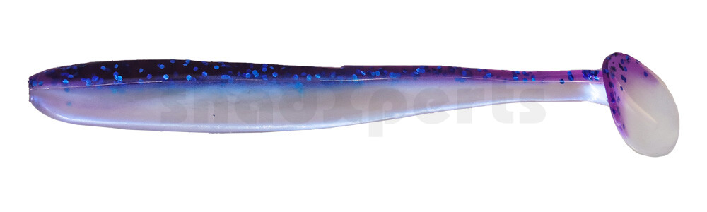 003413B312 Bass Shad 4,5“ (ca. 13 cm) blauperl / violett-electric blue Glitter