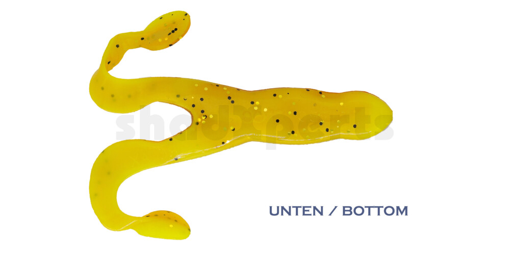 000305B017 Turbofrog 2" (ca.5,0 cm) gelb / motoroil Glitter