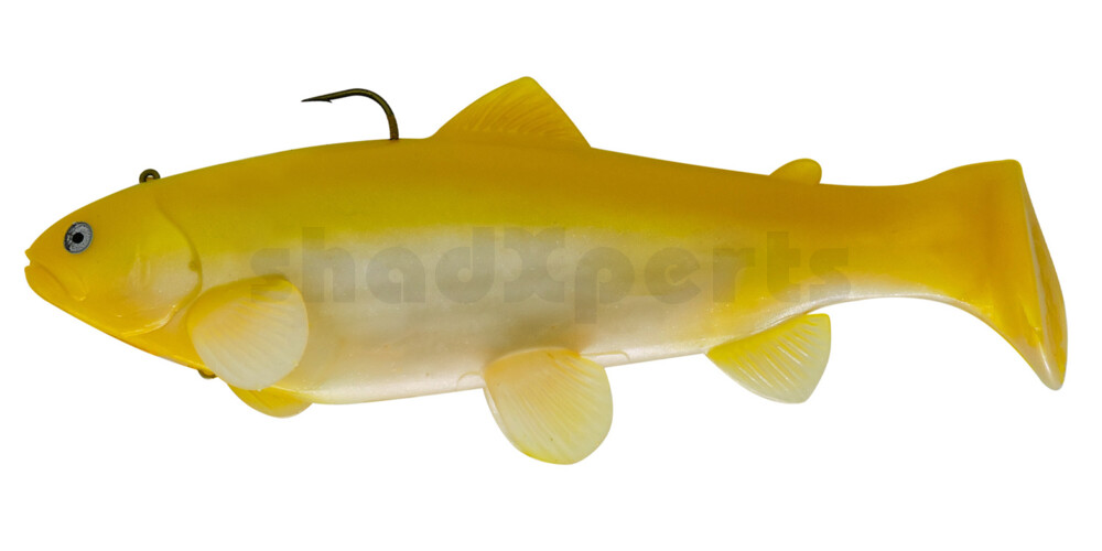 SBT10LS Castaic-Swim-Bait-Trout - 4" (10cm) sinking im Hartschalenblister Lemon Shad