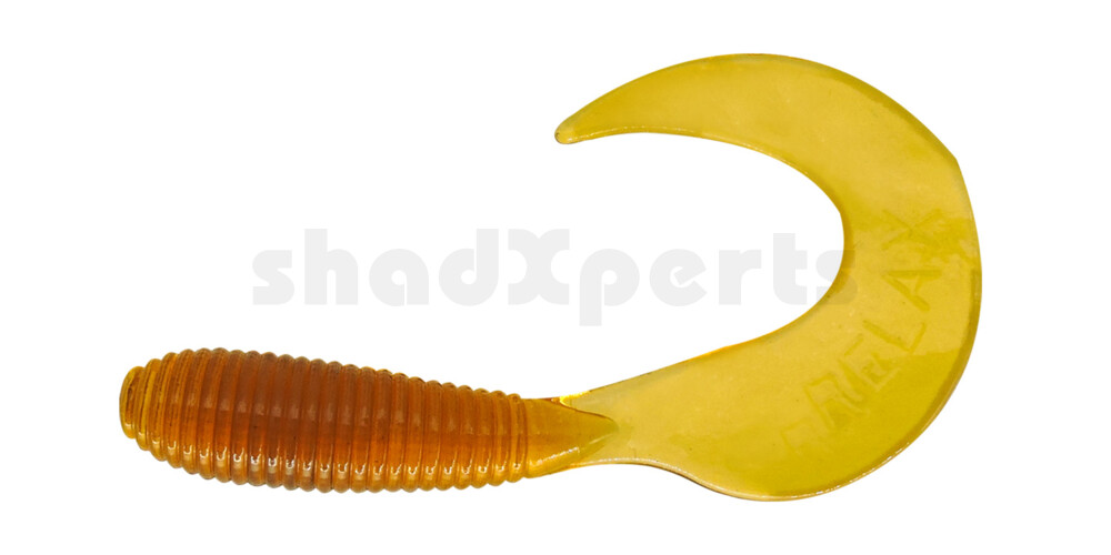 000635102 Twister 1" regulär (ca. 3,5 cm) klar bernstein