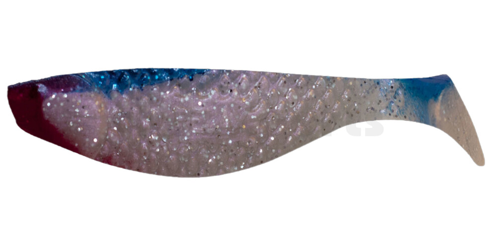 000108041 Aqua 3" (ca. 8,0 cm) perl-glitter / blau