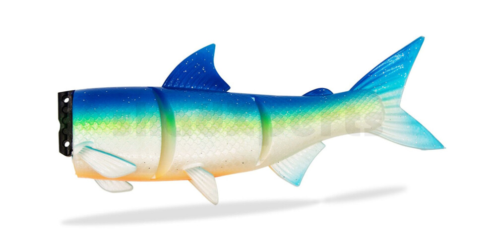 HYRO25E-FB Ersatzkörper für RenkyOne - Hybrid Fishing Lure 10" (ca. 25 cm) slow sinking Funky Blue