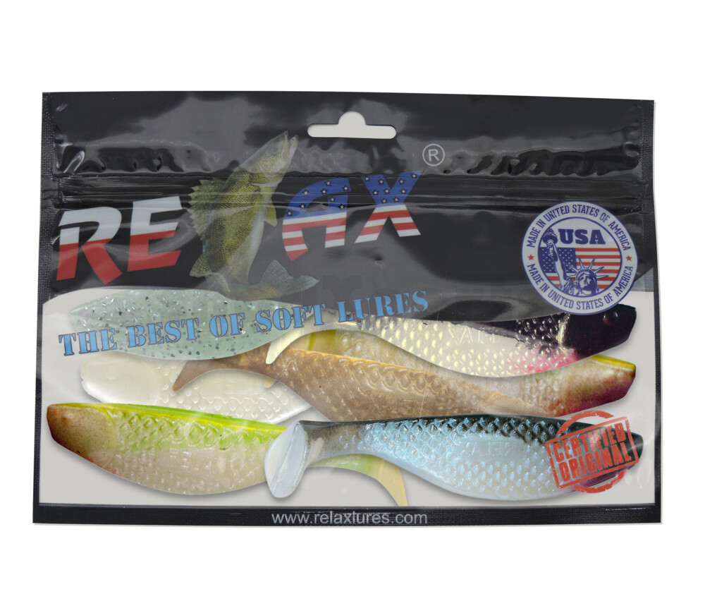 000110MIX4 Aqua 4" Farbmix PERL Original Relax ZIP BAG (wiederverschließbar)