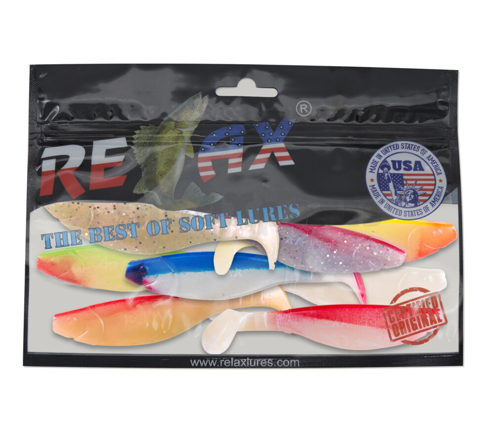 000212MIX4 Kopyto-River 4" Farbmix PERL Original Relax ZIP BAG (wiederverschließbar)