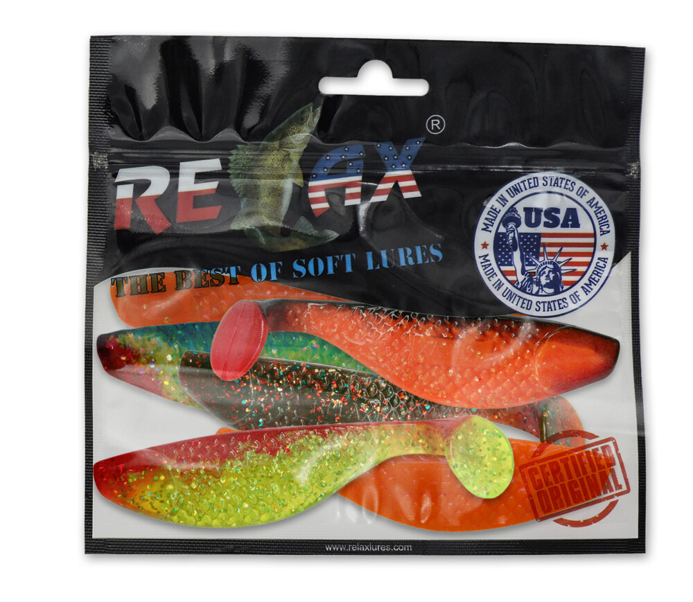 000108MIX9 Aqua 3" Farbmix orange/Meer light Original Relax ZIP BAG (wiederverschließbar)