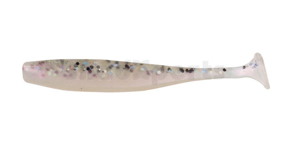 003407B306 Bass Shad 2,5" (ca. 7 cm) perl / klar salt´n pepper Glitter