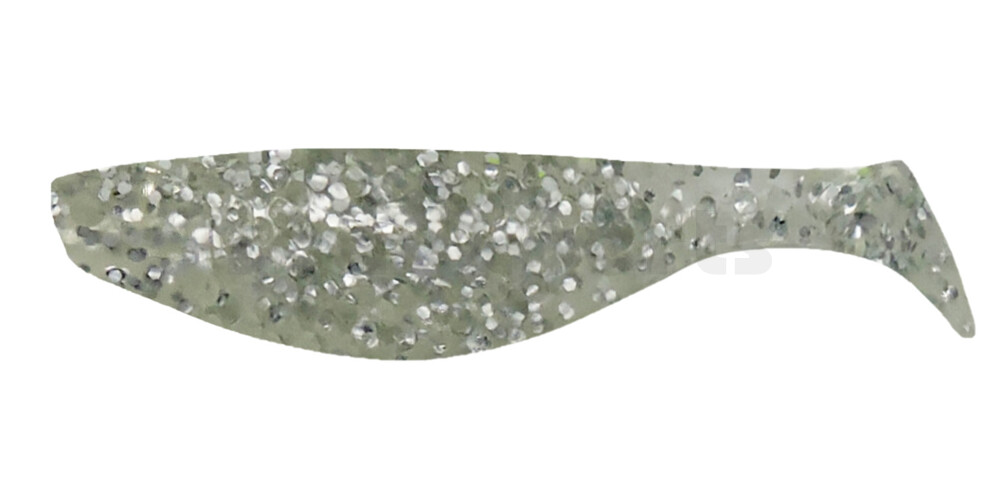 000108064 Aqua 3" (ca. 8,0 cm) klar silber-glitter