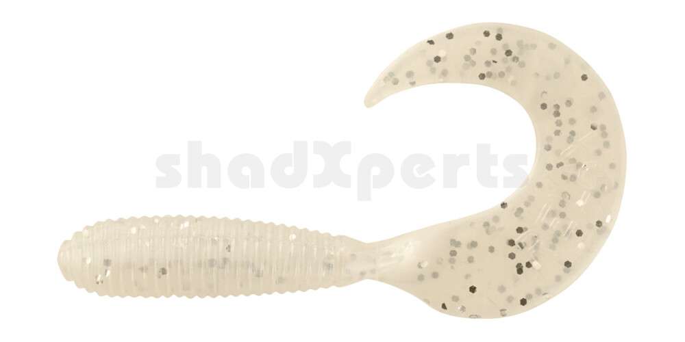 000607020 Twister 3" regulär (ca. 7,0 cm) goldperl glitter