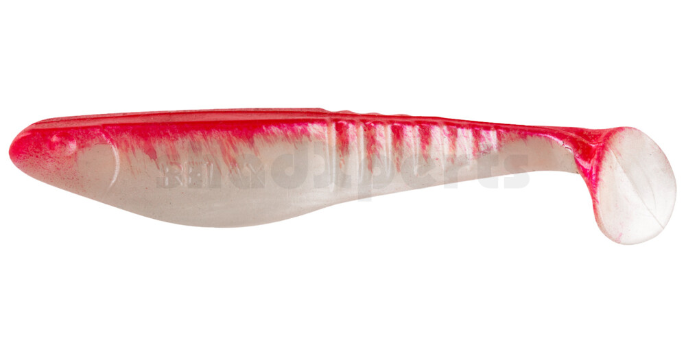 000812009 Shark 4" (ca. 11,0 cm) perlweiss / rot
