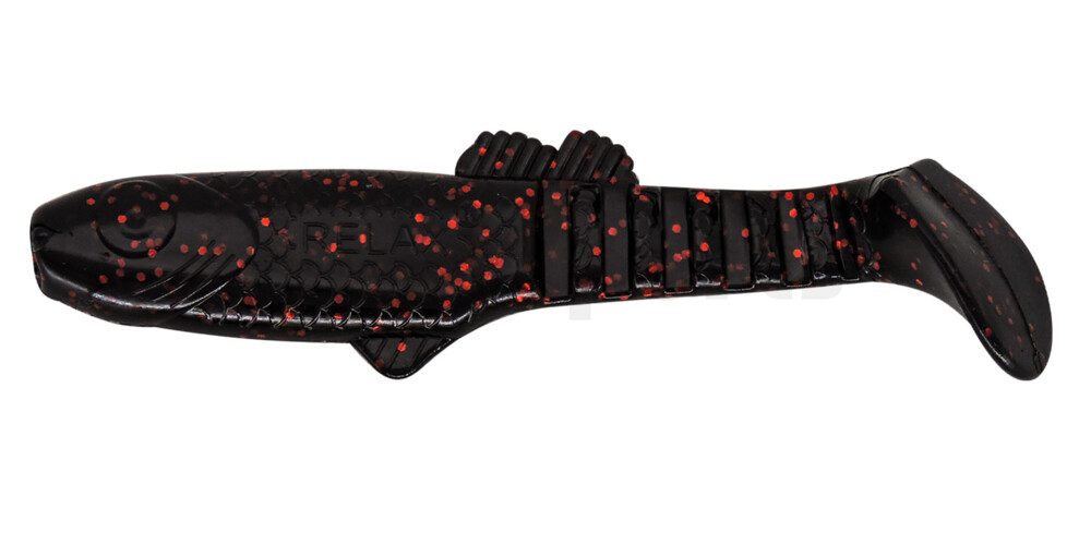 005013204 Montana 4,5" (ca. 12,5 cm) schwarz-rot-Glitter