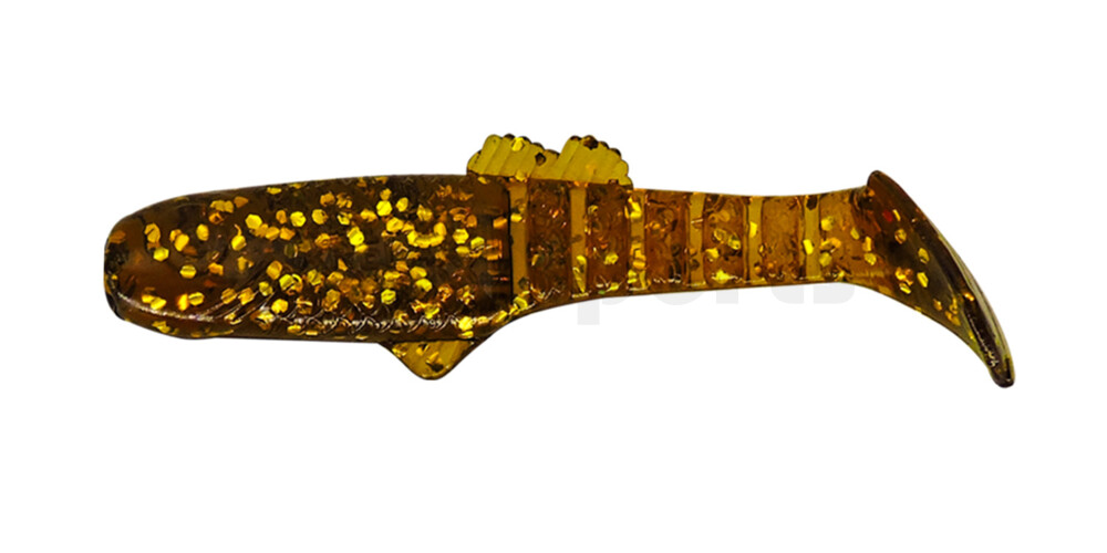 005010220 Montana 3,5" (ca. 10,5 cm) klar bernstein-Glitter