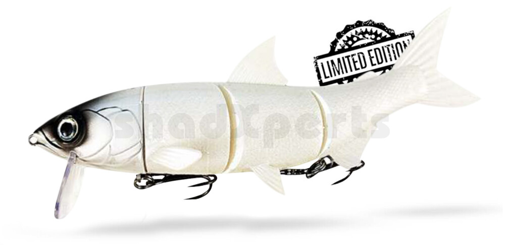 HYRO18PUW RenkyOne - Hybrid Fishing Lure 7" (ca. 18 cm) slow sinking Pure White