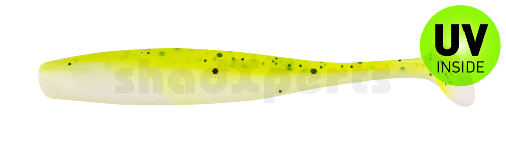 003407B045 Bass Shad 2,5" (ca. 7 cm) reinweiss / Baby Bass