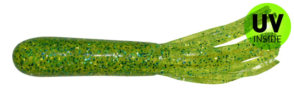 001610074 Tube (gesalzen) 3,5" (ca. 9 cm) No Bleed Chartreuse