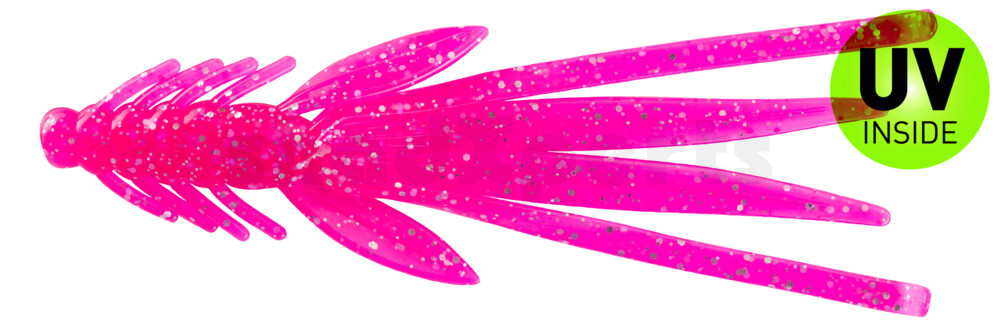 003914155 Nymph 5" (ca. 14,0 cm) hot pink-Glitter