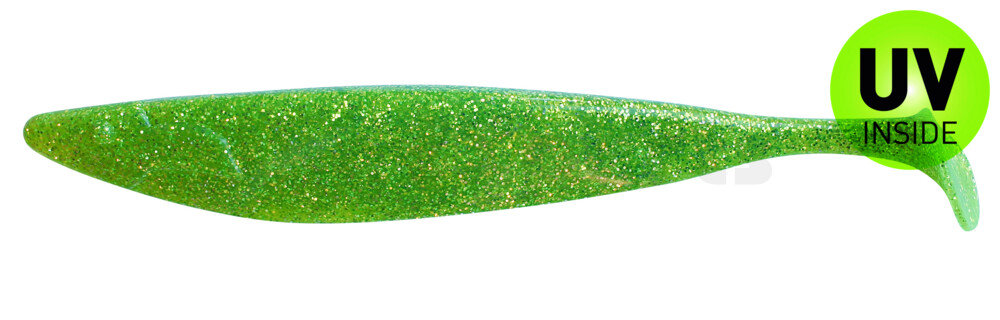 000430066 Megalodon 12" (ca. 30,0 cm) grün(chartreuse)-Glitter