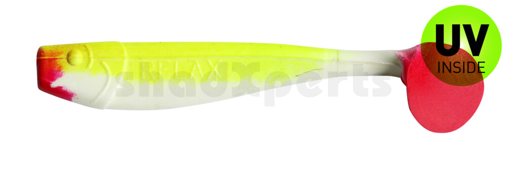 002011005 King-Shad 4" (ca. 11,0 cm) reinweiss / fluogelb