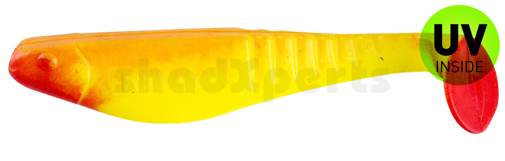 000812103 Shark 4" (ca. 11,0 cm) fluogelb / orange