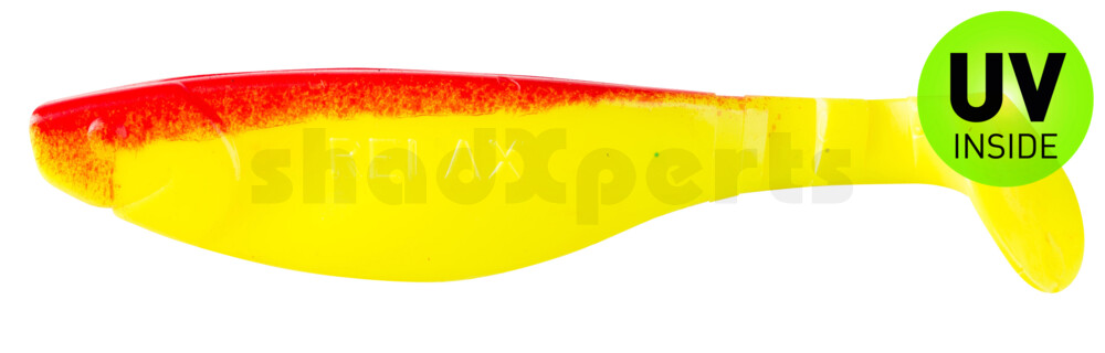 000212057 Kopyto-River 4" (ca. 11,0 cm) fluogelb / rot