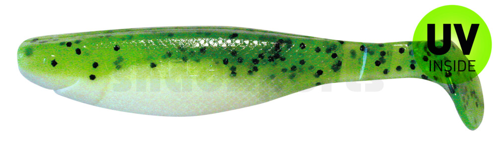 000214B045 Kopyto-River 5" (ca. 13,0 cm) reinweiss / Baby Bass