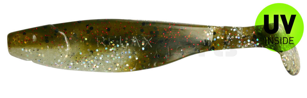 000214B310 Kopyto-River 5" (ca. 13,0 cm) selbstleuchtend Glitter / Kaulbarsch