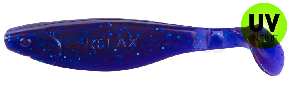 000214175 Kopyto-River 5" (ca. 13,0 cm) crawfish-violett-electric blue-Glitter