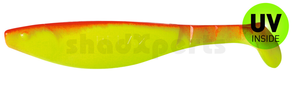 000216057 Kopyto-River 6" (ca. 16,0 cm) fluogelb / rot