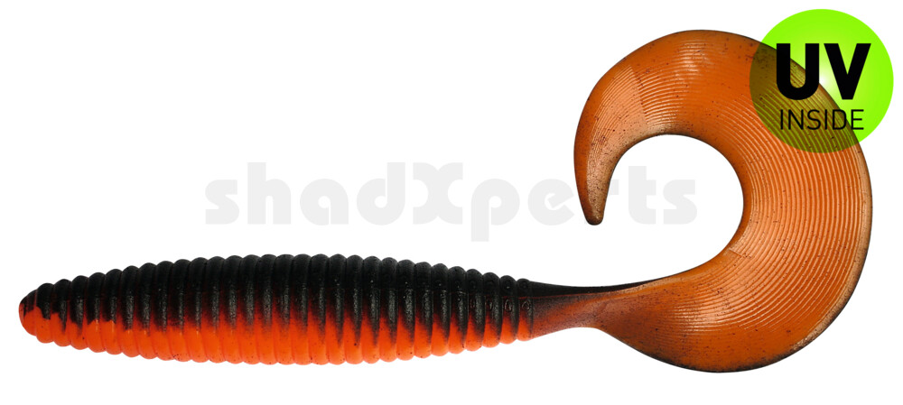 000617072 Magnum Twister 6" (ca. 16,0 cm) orange / schwarz