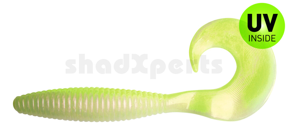 000617S018 Magnum Twister 6" (ca. 16,0 cm) perl-fluogelb