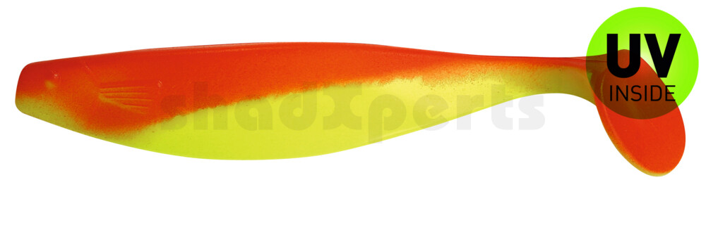 000416057 Xtra-Soft 6" (ca. 16,0 cm) fluogelb / rot