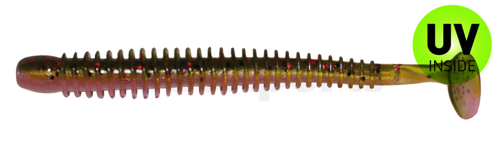 004010B316 Texas 4" (ca. 10 cm) bubblegum / Kaulbarsch